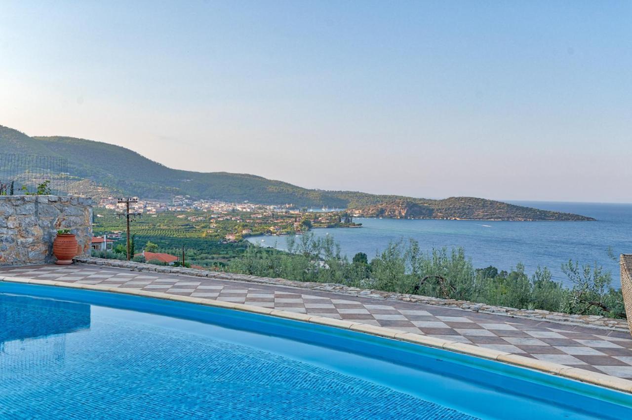Villa Bamour With Paradise View Epidaurus Eksteriør billede