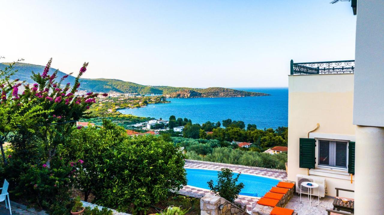 Villa Bamour With Paradise View Epidaurus Eksteriør billede